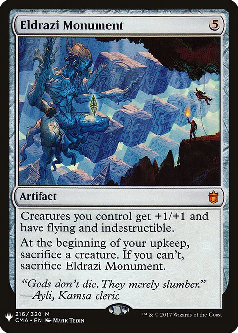 Eldrazi Monument [Mystery Booster #1577] (CMA-M)