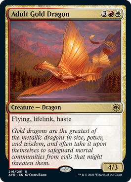 Adult Gold Dragon (AFR-R)