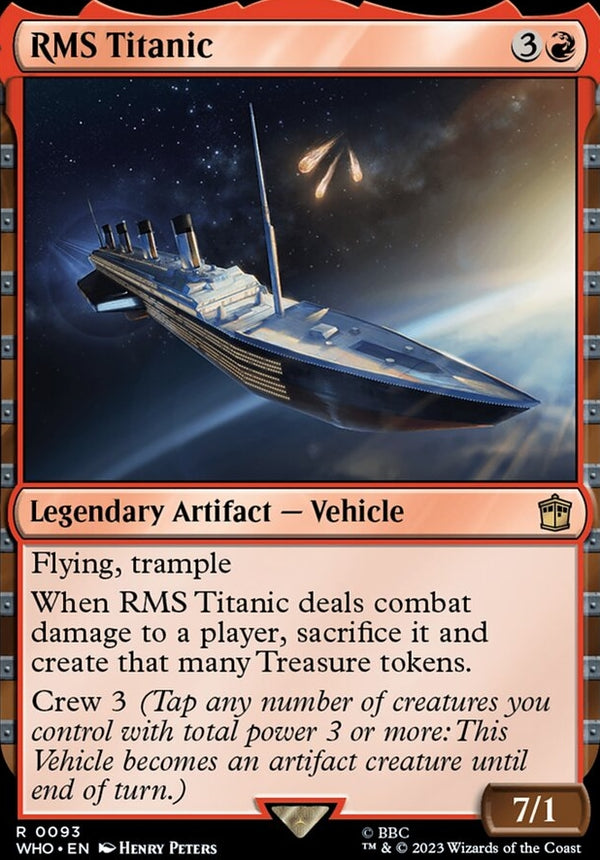 RMS Titanic [#0093 New Cards] (WHO-R)