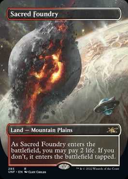 Sacred Foundry [#285 Alternate Art Borderless] (UNF-R)