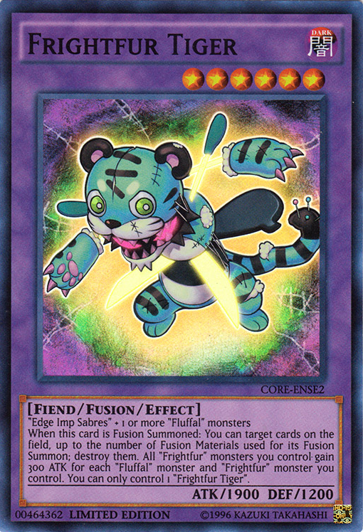 Frightfur Tiger (CORE-ENSE2) Super Rare - Near Mint Limited