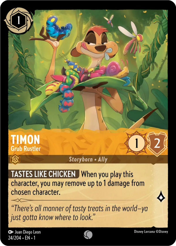 Timon - Grub Rustler (The First Chapter 24/204) Common - Near Mint