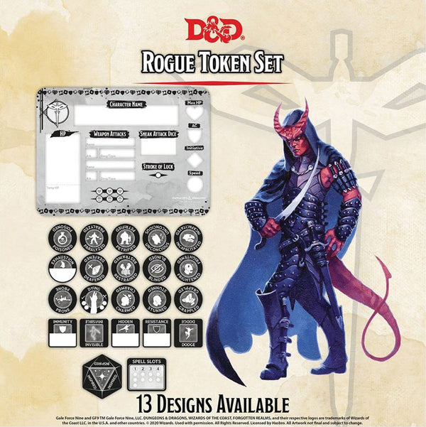 D&D 5E: Rogue Token Set