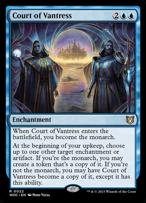 Court of Vantress [#0022 New Commander Cards] (WOC-R)