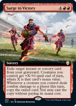 Surge to Victory [Extended Art] (C21-R)