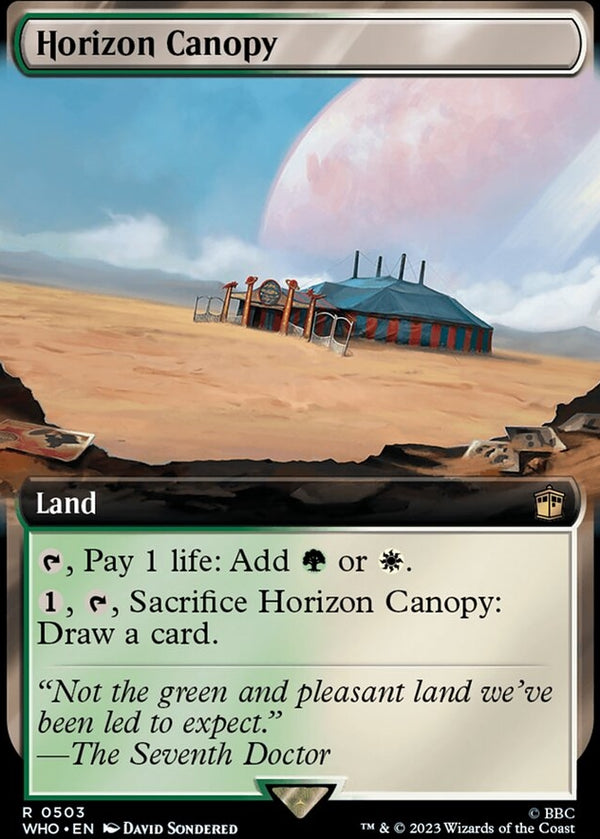 Horizon Canopy [#0503 Extended Art Reprint] (WHO-R)