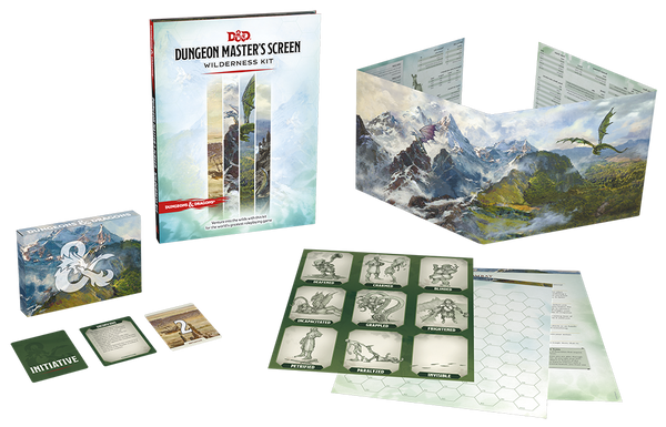 D&D 5E: Dungeon Master's Screen - Wilderness Kit