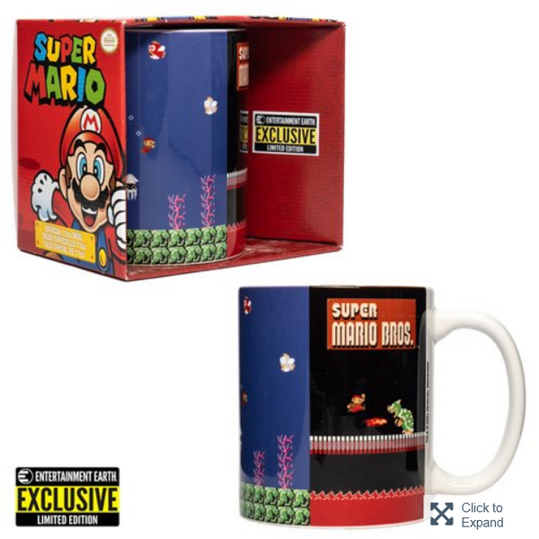 Super Mario Bros. Panels Mug EE Exclusive