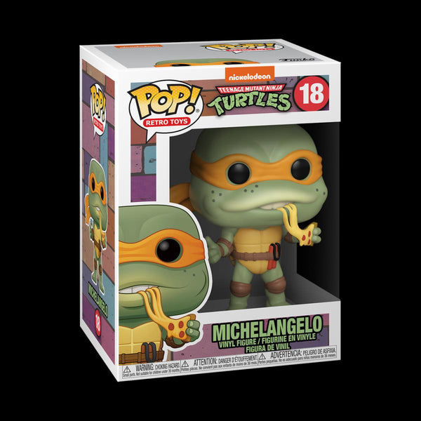 POP Figure: TMNT Retro #0018 - Michelangelo (Pizza)