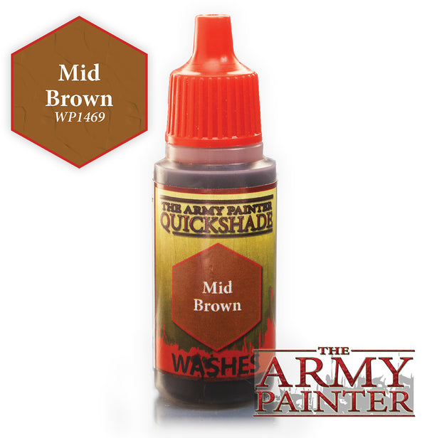 The Army Painter: Warpaints - Mid Brown (18ml/0.6oz)