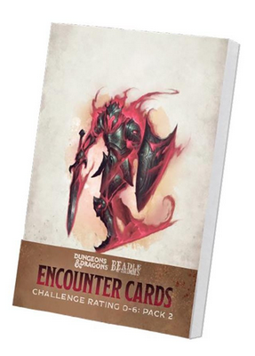 D&D 5E: Encounter Cards: Challenge Rating 0-6 Pack 2