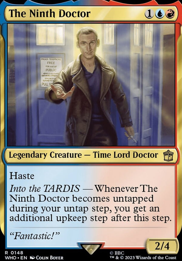 The Ninth Doctor [#0148 New Cards] (WHO-R)