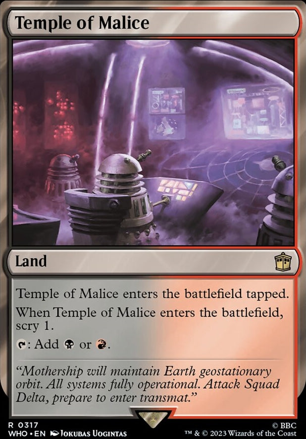 Temple of Malice [#0317 Reprint] (WHO-R)