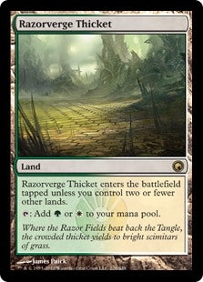 Razorverge Thicket (SOM-R)