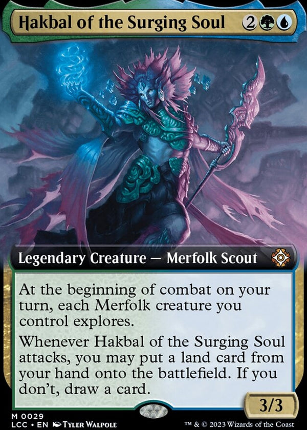 Hakbal of the Surging Soul [#0029 Extended Art] (LCC-M)