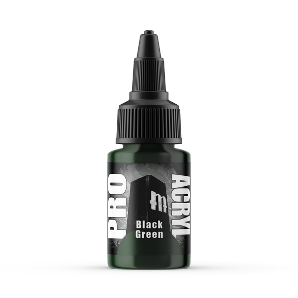 Monument Hobbies: PRO Acryl - 057 Black Green (22mL)