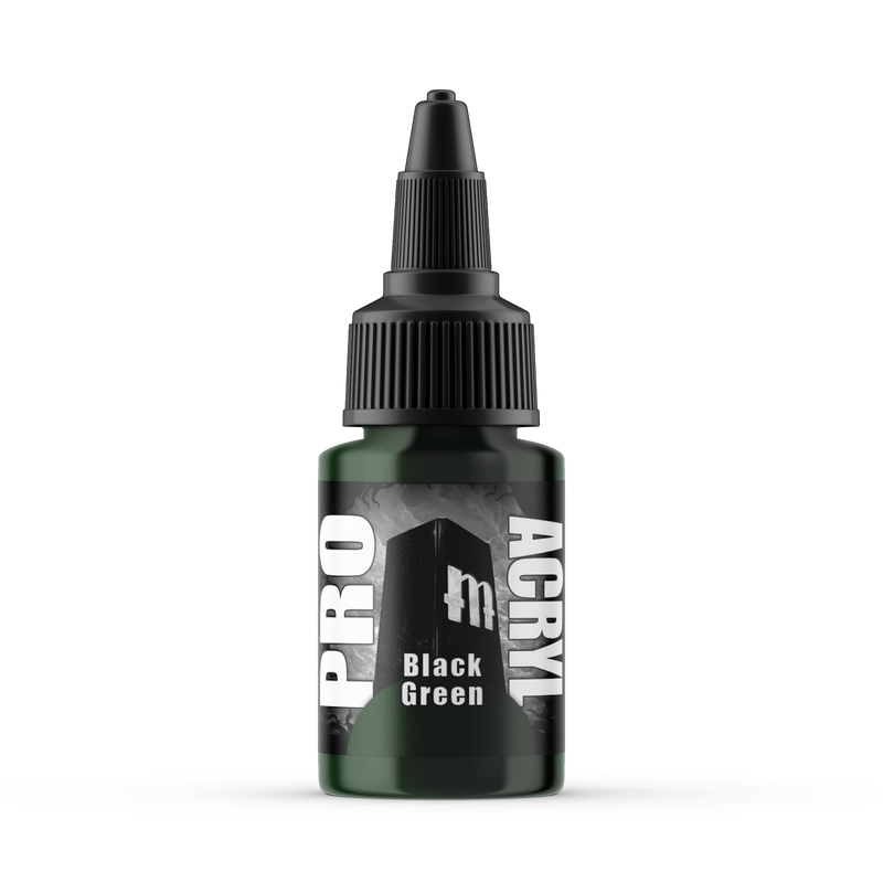 Monument Hobbies: PRO Acryl - 057 Black Green (22mL)