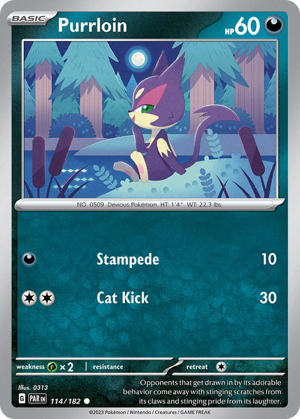 Purrloin - 114/182 (PAR) Common - Near Mint