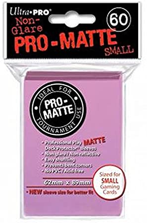 Ultra-PRO: Mini Sleeves - Pro-Matte:  Bright Pink (60)