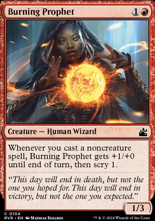 Burning Prophet [#0104] (RVR-C)