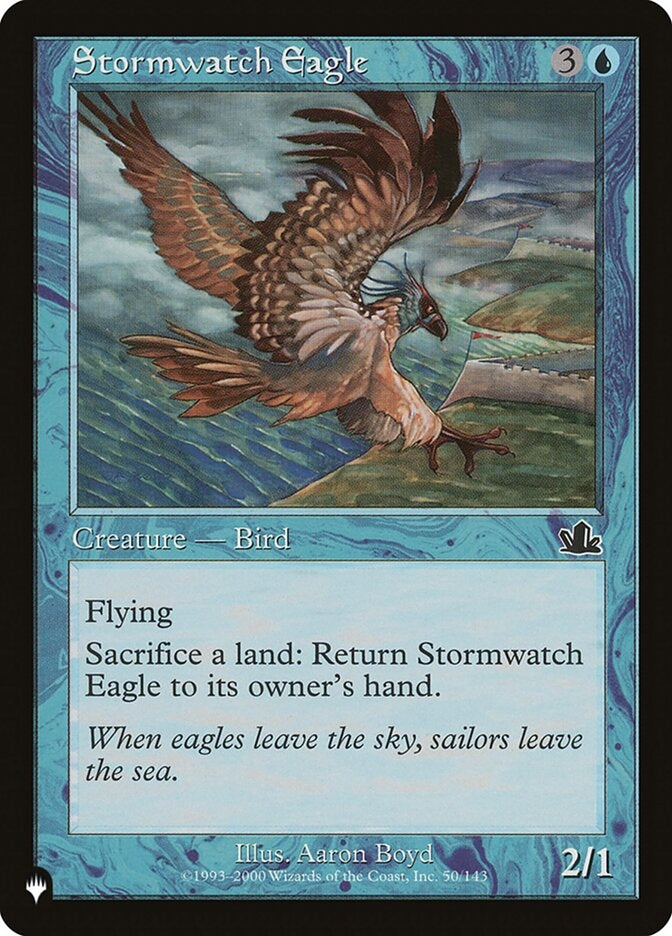 Stormwatch Eagle (PCY-C-LIST)