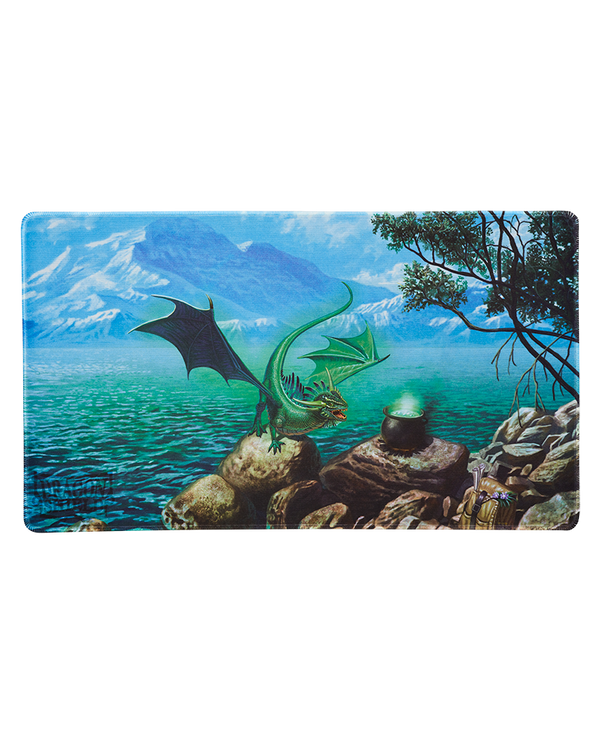 Dragon Shield: Playmat - Mint Matte Dragon - Bayaga, The Familiar