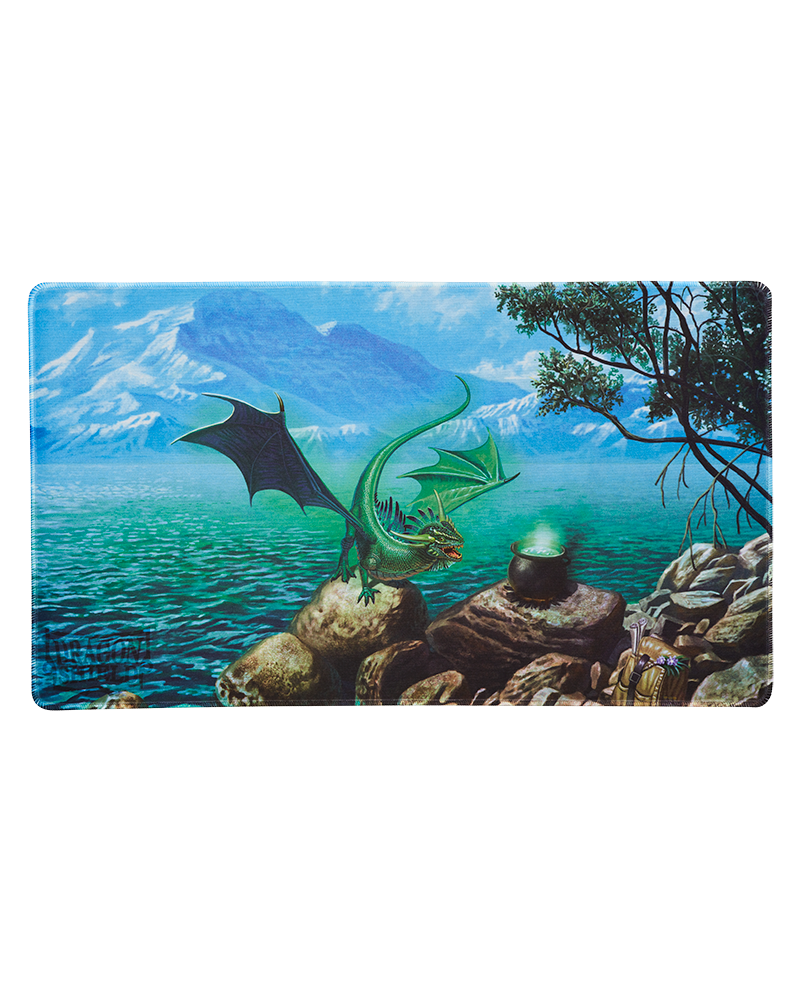 Dragon Shield: Playmat - Mint Matte Dragon - Bayaga, The Familiar