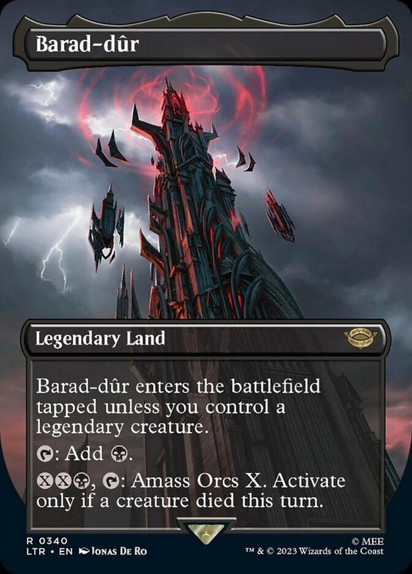 Barad-dur [#0340 Alternate-Art Borderless] (LTR-R)