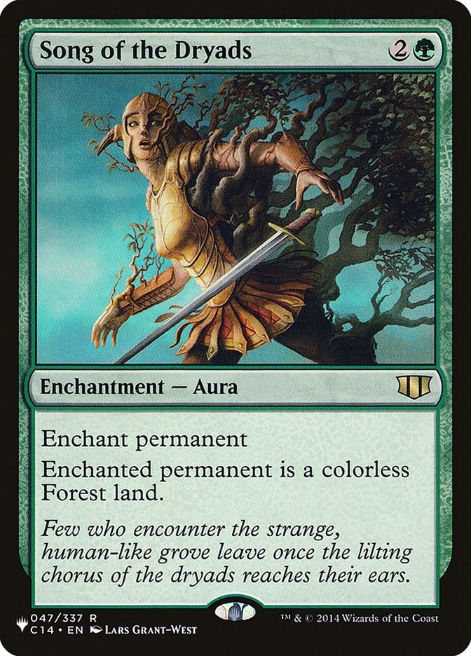 Song of the Dryads (C14-R-LIST)