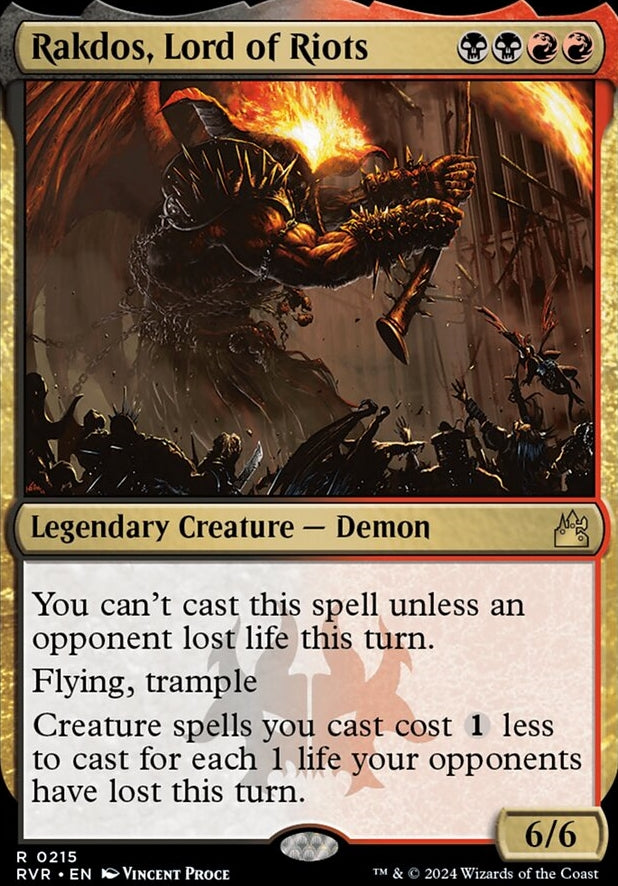 Rakdos, Lord of Riots [#0215] (RVR-R)