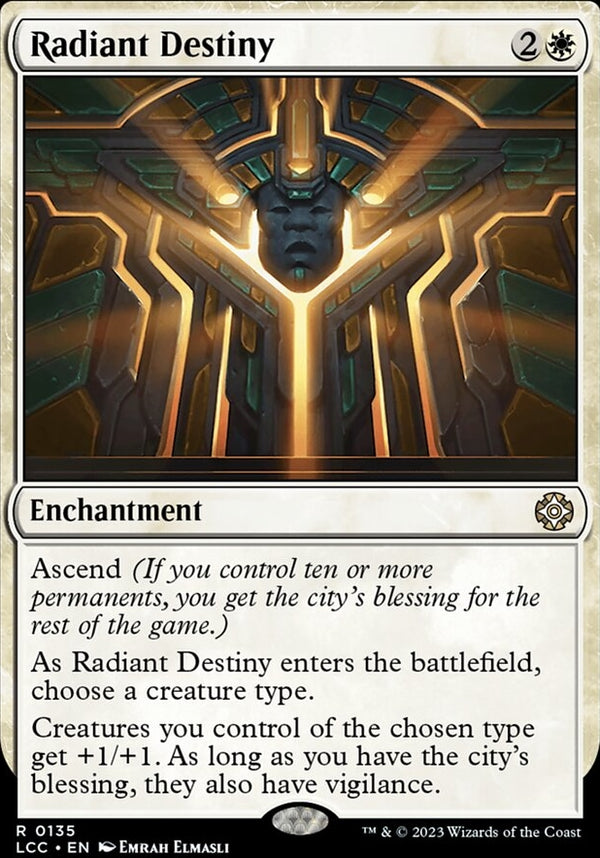 Radiant Destiny [#0135 Reprint] (LCC-R)