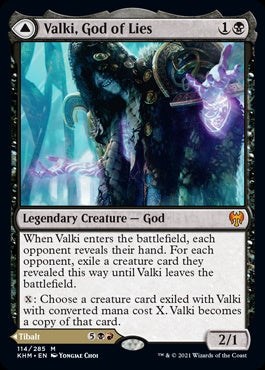 Valki, God of Lies // Tibalt, Cosmic Impostor (KHM-M)