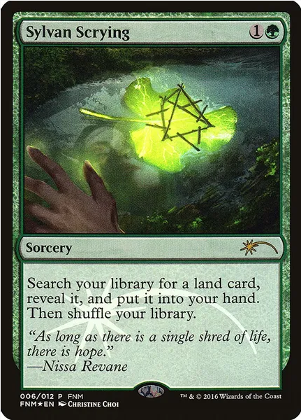 Sylvan Scrying (FNM-R)