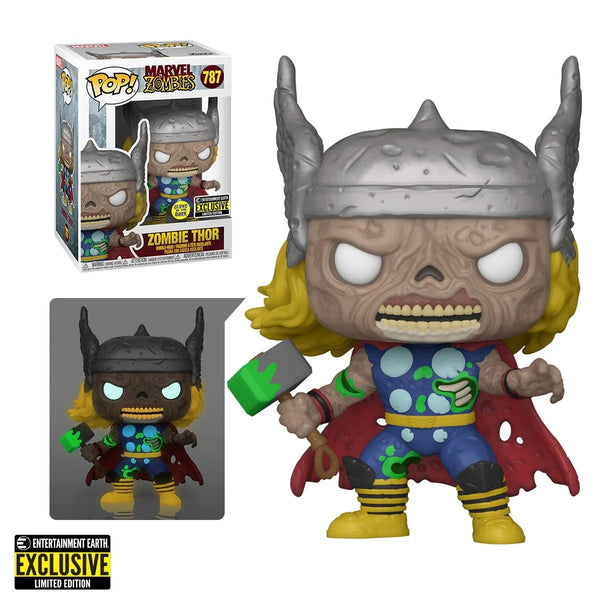 POP Figure: Marvel Zombies #0787 - Thor (EE) (Glow)