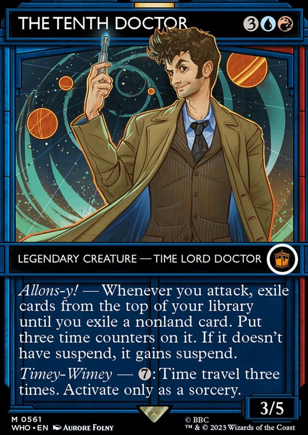 The Tenth Doctor [#0561 Tardis Showcase] (WHO-M)