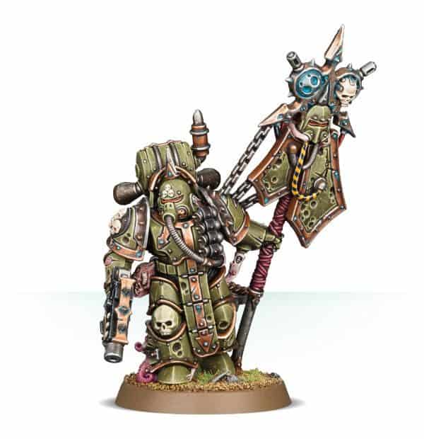 40K: Heretic Astartes: Death Guard - Plague Marine Icon Bearer