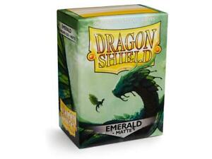 Dragon Shield: Standard - Matte: Emerald 100 Count