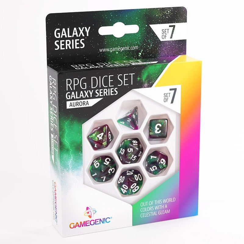 GameGenic: RPG Dice Set - Galaxy Series: Aurora (7)