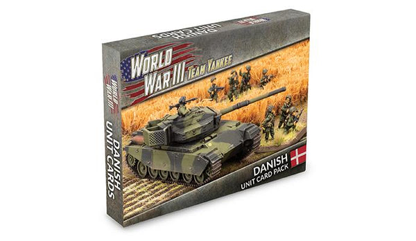 Flames of War: Team Yankee WW3: Nordic Forces (WW3-08D) - Unit Cards: Danish