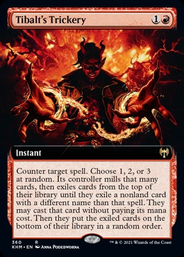 Tibalt's Trickery [Extended Art #360] (KHM-R)