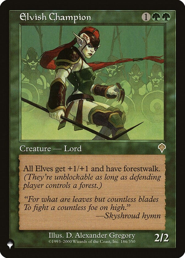 Elvish Champion (INV-R-LIST)