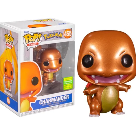 POP Figure: Pokemon #0455 - Charmander (Funko 2022 Summer Convention Limited Edition)