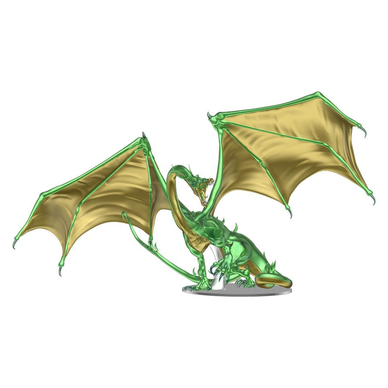 D&D Miniatures: Icons of the Realms - Premium Figure: Adult Emerald Dragon