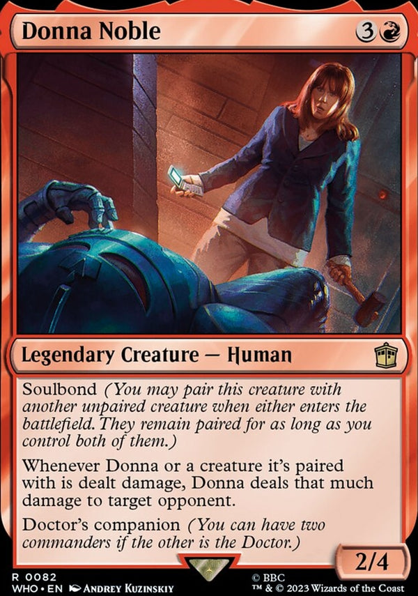 Donna Noble [#0082 New Cards] (WHO-R)