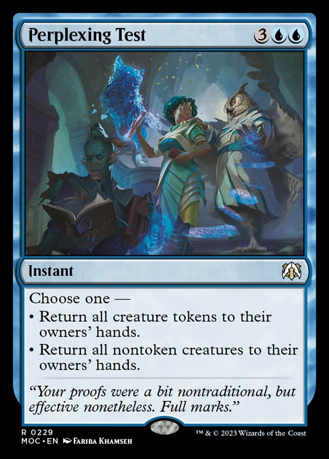 Perplexing Test [#0229 Reprint] (MOC-R)