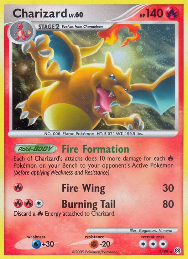 Charizard (1/99) Moderate Play