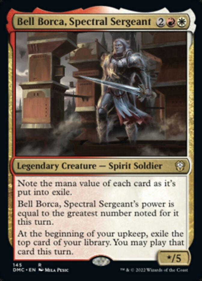 Bell Borca, Spectral Sergeant [