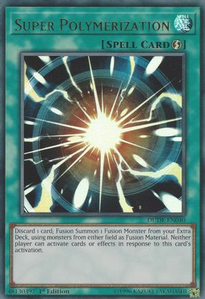 Super Polymerization (DUDE-EN040) Ultra Rare - Near Mint 1st Edition