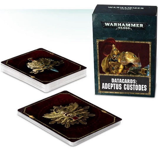 40K: Datacards - Adeptus Custodes (8th) (OOP) (OOP)