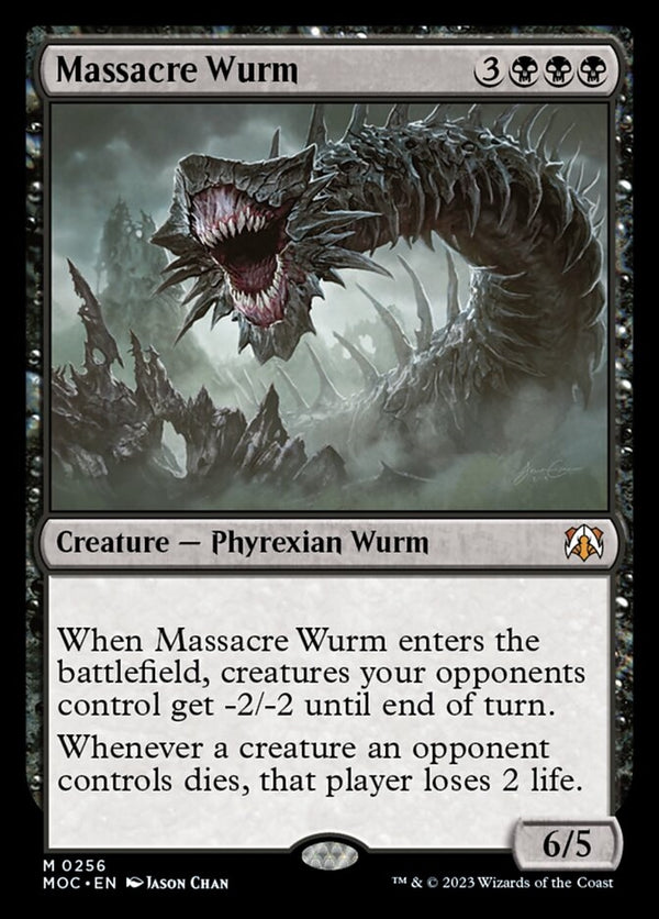 Massacre Wurm [#0256 Reprint] (MOC-M)